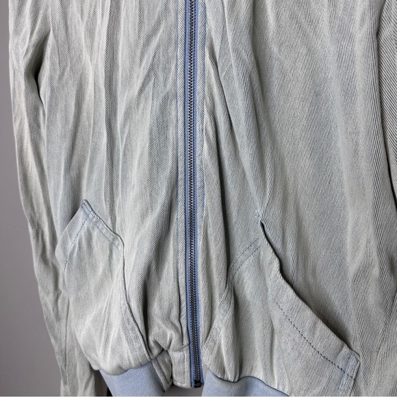 Liverpool lightweight bleach washed full zip jacket - Picture 2 of 6